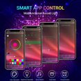thumbnail image 2 of Sunset Lamp Projection LED Night Light Projector 180 Degree Rotation FYBTO tic Visual USB Port Million Colors Changing RGB Atmosphere Light for Bedroom Decor Photography with APP/Voice, 2 of 5