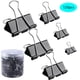 thumbnail image 1 of 120x Clips para carpetas, abrazadera para encuadernación de documentos, Clips para suministros de oficina, Clip de papel para archivos de Office, docu, 1 of 8