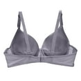 thumbnail image 2 of ATENAR Womens Bras,Push Up Bra,Supportive Bras for Women,Soft,Stretch Fabric,Solid,Nylon,Spandex,Gray,3XL(US:14), 2 of 3