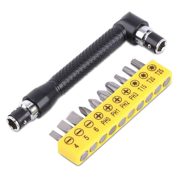 Kenally Llave de vaso, destornillador antideslizante de doble cabeza, extensión de manga, caja de pernos reutilizable portátil, herramienta de Type6 NO6 Kenally TO001000-02