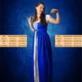 thumbnail image 3 of Mythrojan Women Renaissance Costumes Medieval Traditional Irish Celtic Dress with Chemise and Over Dress Corset Retro Cosplay Costume - Blue - L/XL, 3 of 8