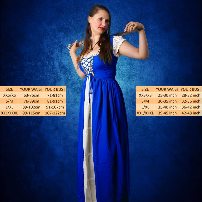 blue celtic dress Celtic Robe Maxi Dress main image 0