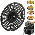 thumbnail image 1 of Alfombrillas reutilizables para freidora de aire, sartén para freír al aire, rejilla de repuesto para freidora de aire con revestimiento antiadherente para cocinar parrilla, carne, 1 of 1