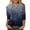 Khaki, variant on Women's T Shirts Ladies 3/4 Sleeved Sequin Printed Round Neck Top T Shirt Outwear Tshirts Women Pink M