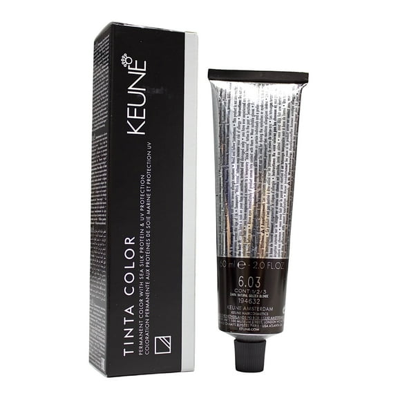 Keune Tinta Color 6.03 Permanent Color Dark Natural Golden Blonde 2 Oz