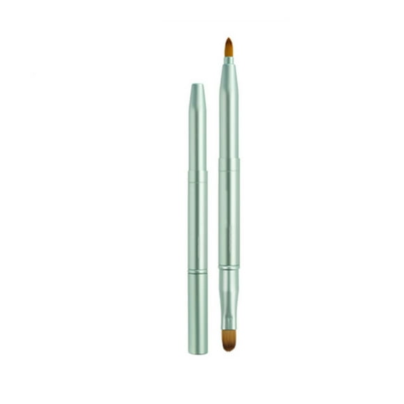 Fiudx Folleto de Maquillaje, Folleto de Metal En Labios, Corrugador de Doble Punta, Aplicador de Precisión de Cejas, Difuminador de Sombras de Nariz, Ideal para Labios, Cejas y Nariz, Maquiladores Pr