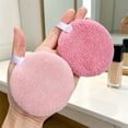 thumbnail image 6 of Reusable Cotton Rounds, 6 Pcs Makeup Remover Pads, Thickened Soft Coral Fleece Face Perfect Women Gifts for Home, Travel, Multicolor, 6 of 6