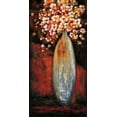 thumbnail image 2 of Francis, Brian 11x18 White Modern Wood Framed Museum Art Print Titled - Evening Bouquet I, 2 of 4
