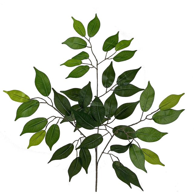 Set of 12 Ficus Branch Faux Plants And Trees