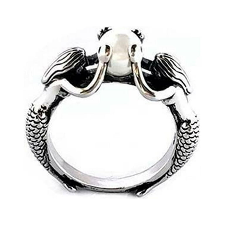 Overstock cheap pearl rings