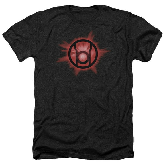 Green Lantern - Red Glow - Heather Short Sleeve Shirt - Small