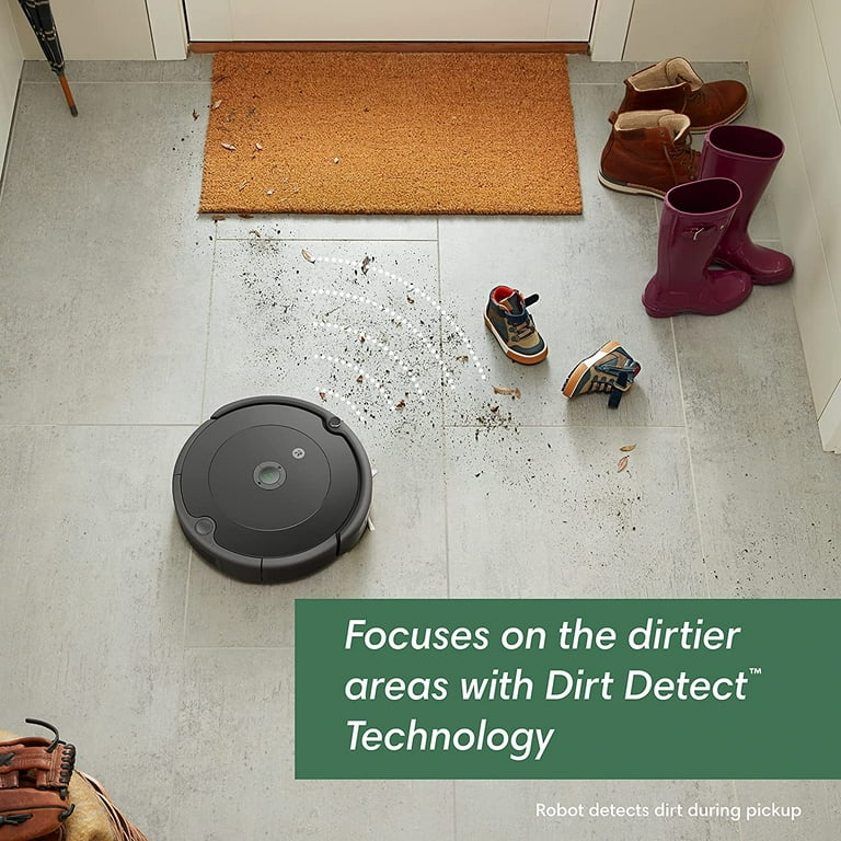 iRobot Roomba 692 Robot Vacuum-Wi-Fi Connectivity, Personalized Cleaning  Recommendations, Works with Alexa, Good for Pet Hair, Carpets, Hard Floors