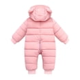 thumbnail image 2 of Baby Snowsuit Boy Jacket Infant Winter Clothes Toddler Girl Snow Wear, Winter Hooded Down Coat and Pants Suit for Kids Baby Boys Girls Lightweight Hoods Infant Outerwear, 2 of 9