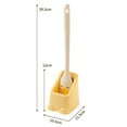 thumbnail image 2 of Dusknt Duckbill Toilet Brush Green, Cleaning Brush,Cute Duck Toilet Brush Toilet Brush with Extra Long Handle Ergonomic, 2 of 5