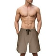 thumbnail image 7 of Mens Shorts Mens Casual Shorts Lightweight Summer Beach Shorts Elastic Waist Drawstring Stretch Shorts for Men, 7 of 7