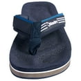 thumbnail image 3 of Islander Men Women All-Weather Comfortable Beach Flip-Flop Sandals Slippers - Navy - M6/W8, 3 of 5