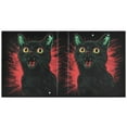 thumbnail image 3 of joogoo A Black Cat Hardcover 3 Ring Binder 1.5" Round Rings Interior Pockets Binders Organizer 1 Pack, 3 of 9