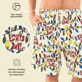 thumbnail image 5 of LazyOne Pajama Shorts for Men, Men's Pajama Bottoms, Sleepwear, Christmas (Lights Out, X-Small), 5 of 7