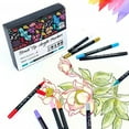 thumbnail image 3 of 12/24/36/48 Pcs Nail Art Pens Markers,Nail Polish Pens Quick-Drying Nail Art Markers,Acrylic Paint Nail Point Graffiti Dotting Liner Pen,No Squeeze,for DIY Nail Art,Beauty,Jewellery,Manicure Tools, 3 of 7