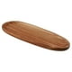 thumbnail image 3 of Whole Wood Lovesickness Wood Irregular Oval Solid Wood Pan Plate Fruit Dishes Saucer Tea Tray Dessert Dinner Plate Tableware Set, 3 of 11