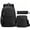 Black-3 Set, variant on SIMDOO Graffiti Prints rickyh style 3 Pack Unisex School Backpack Set, Lightweight Water Resistant Laptop Travel Bag with Laptop Compartment for Men & Women, Casual Daypack for College High School Co