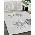 thumbnail image 2 of Ahgly Company Indoor Rectangle Patterned Off-White Novelty Area Rugs, 7' x 9', 2 of 6
