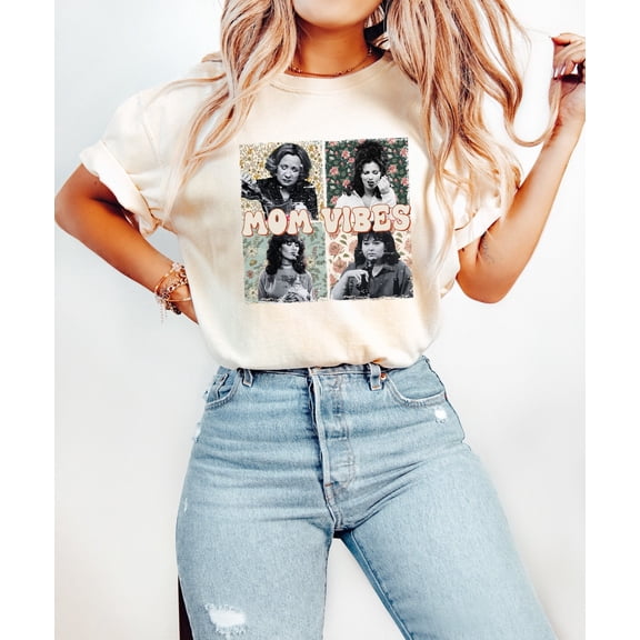 Retro Mom Vibes Thug Life Shirt, 90S Mom Vibes T-Shirt, Mother'S Day Gift, Mama Gift Shirt, Mom Life Shirt, Trendy Mother Gift Unisex S-5XL Hot Trending Shirt, Vintage Birthday Gift