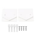 thumbnail image 2 of Curtain Rod Tension Retainer, Easy Installation 2 Pcs Adhesive Sticking Curtain Rod Bracket Universal  for Bedroom, 2 of 8