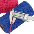 thumbnail image 3 of Coofit 109Yd Cotton Rope Handmade DIY Twisted Cotton Cord Macrame Rope for All Purpose, 3 of 10