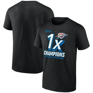 Men's Black Oklahoma City Thunder 2025 NBA Finals Champions Roster