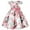 Pink, variant on Kiijoy Toddler Girls Floral Bow Princess Dress Birthday Wedding Party Dress Pageant Gown, Sizes 2-10
