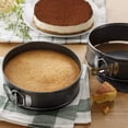 thumbnail image 4 of shiyou-6 Inch Non-stick Cake Mold Springform Pan With 50 Pcs Non-stick Round Circles Parchment Sheet Nonstick Leakproof Cheesecake Pan, 4 of 4