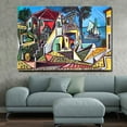 thumbnail image 2 of "Mediterranean Landscape, Picasso - CANVAS OR PRINT WALL ART", 2 of 3