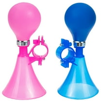 2pcs Kids Bike Air Horn Clown - Reusable Manual Handlebar Bugle for , Small Decorative Safety Horn for Road Riding