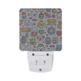 thumbnail image 2 of Cartoon Sport Items Night Light 2 Pack LED Nightlight Plug into Wall Dusk to Dawn Sensor Soft White, 2 of 7