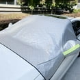 thumbnail image 5 of WSBDENLK with Magnetism Car Sunshade Front Sunscreen thermal Insulation Umbrella Snow Shield Prevention Car Hood Curtain Shield Sun Shield Sun Shield Car Shade Front Windshield, 5 of 9