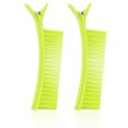 thumbnail image 1 of 2 uds Clip para peinado del cabello horquilla seccionadora partición de peluquería horquilla Color fluorescente, 1 of 8