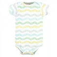 thumbnail image 5 of Luvable Friends Cotton Bodysuits 5pk, Basic Elephant, 0-3 Months, 5 of 6