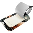 thumbnail image 2 of Square 2Pack PU Leather Squirrel Cruise Luggage Tag with Privacy Cover and Name ID Tag for Travel Handbags Backpacks Luggage Tags, 2 of 6