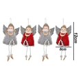 thumbnail image 2 of Christmas Ornaments Angel Doll Pendant Tree Ornaments Hanging Crafts Christmas Ornaments Elves, 2 of 5