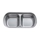 thumbnail image 2 of Stainless Steel Sauce Dish Spice Dipping Tray Divided Plates for BBQ Kitchen, 2 of 11