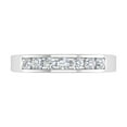 thumbnail image 3 of 1/2 Carat Channel Set Diamond Wedding Band Ring in 14K White Gold (Ring Size 6) (SI1-SI2 Clarity), 3 of 4