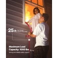 thumbnail image 3 of VEVOR Fire Escape Ladder 3-Story 25FT Retractable Emergency Safety Fire Ladder, 3 of 9