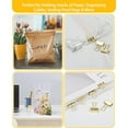 thumbnail image 7 of WuPing 60 Pcs Gold Binder Clips, 0.6"/15mm Mini Paper Clip for Office Home Supplies, 7 of 7