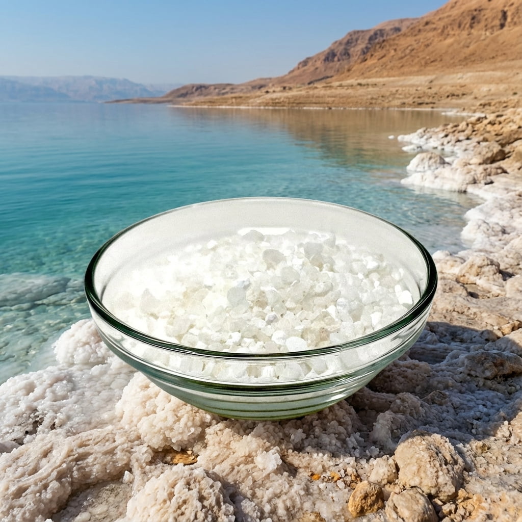 Dead sea salt coarse grain organic crystals 100% pure all natural 5 lb