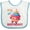 White and Blue, variant on Inktastic It's My Birthday Boys or Girls Baby Bib