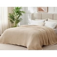 thumbnail image 4 of 100% Cotton Muslin Blanket Soft Breathable All Season Throw for Couch Bed Sofa, 4 of 9