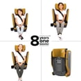 thumbnail image 3 of Diono Monterey 5iST FixSafe High Back Expandable Booster Car Seat, Yellow Mineral, 3 of 7