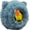Blue, variant on Warm Bird Nest Soft Faux Rabbit Fur Bird Breeding Nest Snuggle Hut Parakeet House Bed for Budgie Lovebird Parrot
