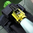 thumbnail image 4 of Three-Eyed Mini Flashlight Flash Super Power Waterproof Outdoor Travel Electroplated Green, 4 of 11